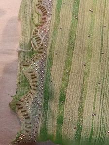 Green Fancy Fabric