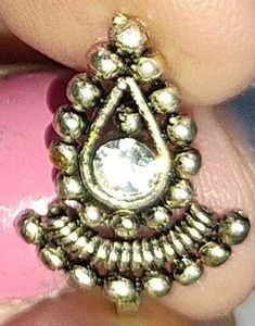 Sparkling Silver nose Ring