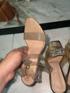 Clear Strap Heels