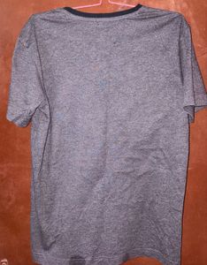 Gray V-Neck T-Shirt