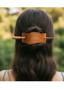 Wooden Hair Clip