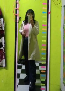 Elegant Beige Trench Coat