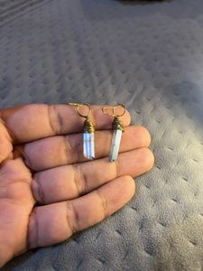 Transparent Crystal Earrings