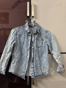 Denim Shein Jacket type Shirt | Unisex