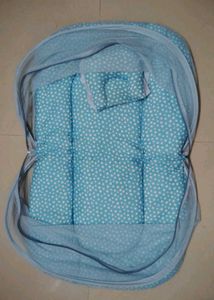 Baby Bed with Mosquito Net - Like New