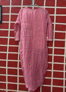 Pink Embroidered Kurta set