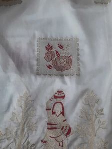 Pure Dola Silk Dyeable Saree
