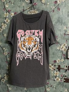 oversize Tiger Graphic tshirt