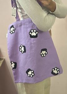 Paw Print Miniso Tote Bag