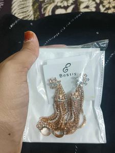 Sparkling Tassel Earrings