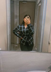 Black Checkered Shirt