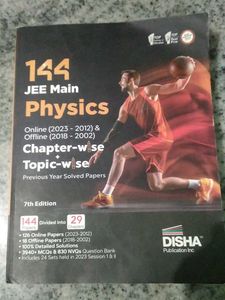 JEE Main Physics Book - Disha Publication
