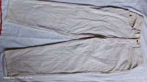 Off White Casual Fit Corduroy