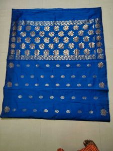 Elegant Blue Silk Saree