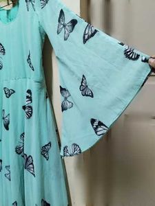 Butterfly Print Maxi Dress condition very 👍🏻 goo