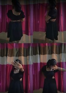 Chic Black Mini Dress - Cutout Detail