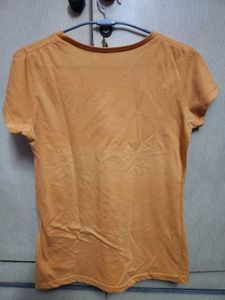 Orange Graphic Tee