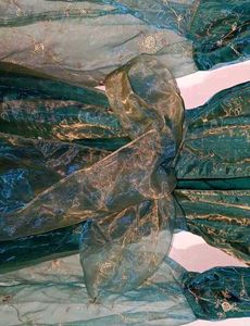 enchanting teal &amp; embroided fantasy gown (✯⁠ᴗ⁠✯✿⁠)