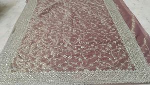 Beautiful Designer Saree With Blouse Piece