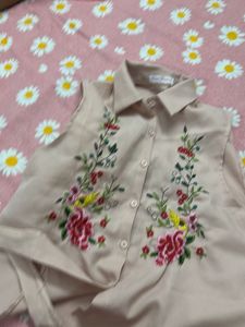 Floral Embroidered Top