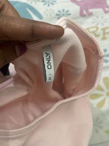 Pink Top With Back Bow
