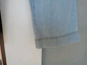 Wide Leg Denim Jeans