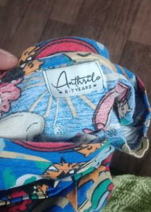 Fun Patterned Kids Pajama Set