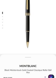Montblanc meisterstuck pen