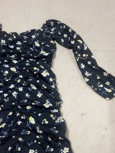 Floral Print Mini Dress