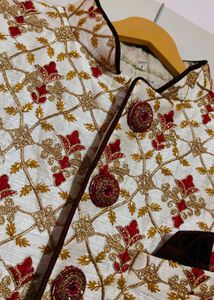 Geometric Pattern Sherwani