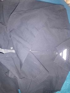 Stylish Black Patterned Shirt