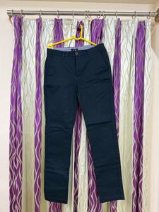 Tailored Navy Formal Trousers