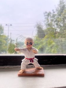 Cute Karate Kid Show Piece