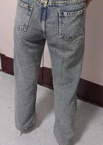 Light Washed Denim Blue Jeans