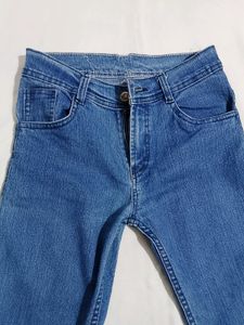 Blue Straight Jeans