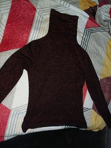 High Neck T Shirt