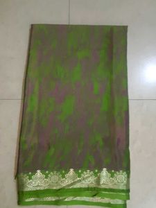 Elegant Green Saree