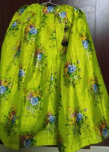 Floral Print Ethnic Skirt