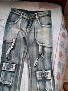 Monkey Wash 90s Jean&#39;s With Front Pocket And Funky Style