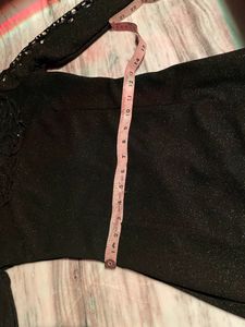 Shimmery Black Dress