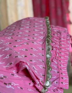 Libas Pink Anarkali Kurta Set