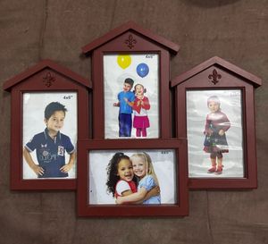 Unique Multi-Photo House Frame