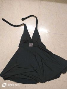 Black Halter Dress