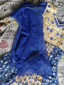 Readymade Designer Dark blue Anarkali Dress