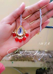 Kundan Pearl Jewelry Set