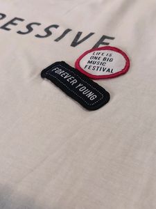 DJ&amp;C T Shirt With Stickers Stiched