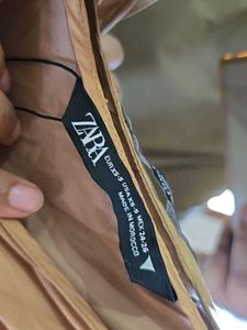 ZARA Satin Slip Dress for Women