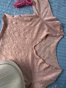 Cottage Pink Cropped Top