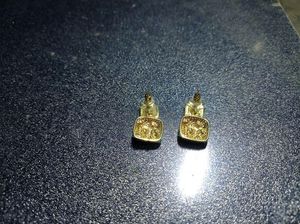 Unused Purple Studded Earrings