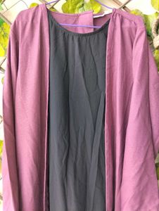 Layered Abaya